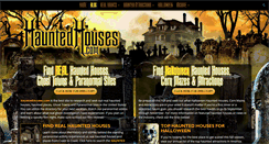 Desktop Screenshot of hauntedhouses.com